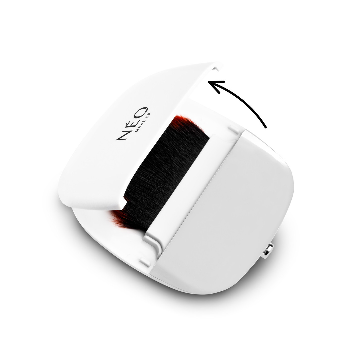 Satynowy puder prasowany: TRANSPARENT Satynowy puder prasowany: TRANSPARENT