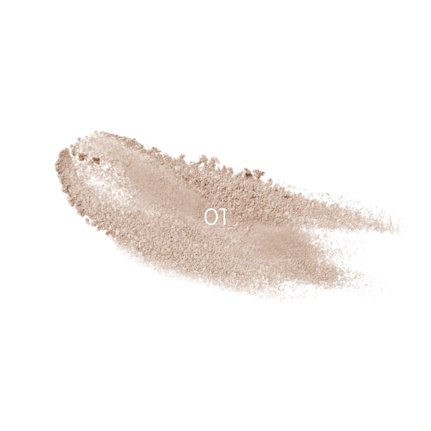 Satynowy cień sypki: 01 MILKY BEIGE