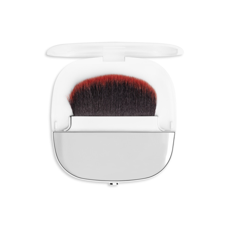 Satynowy puder prasowany: TRANSPARENT