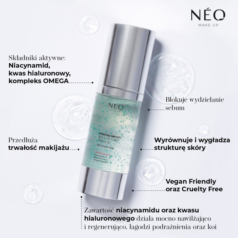 Baza matująco - wygładzająca: SMOOTHING EFFECT | NEO MAKE UP