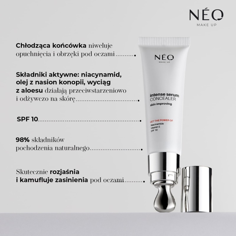 02 Korektor Intense Serum Concealer Ivory | NEO MAKE UP 02 Korektor Intense Serum Concealer Ivory | NEO MAKE UP