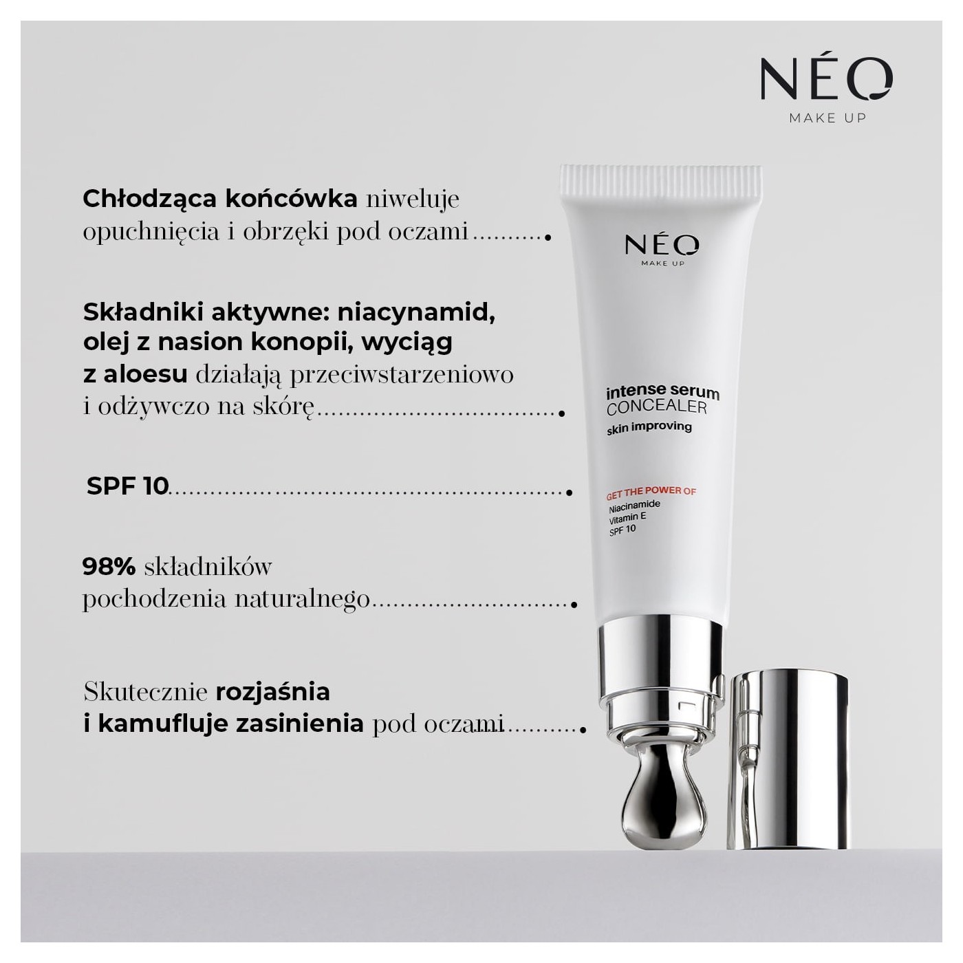 04 Korektor Intense Serum Concealer Gold | NEO MAKE UP 04 Korektor Intense Serum Concealer Gold | NEO MAKE UP