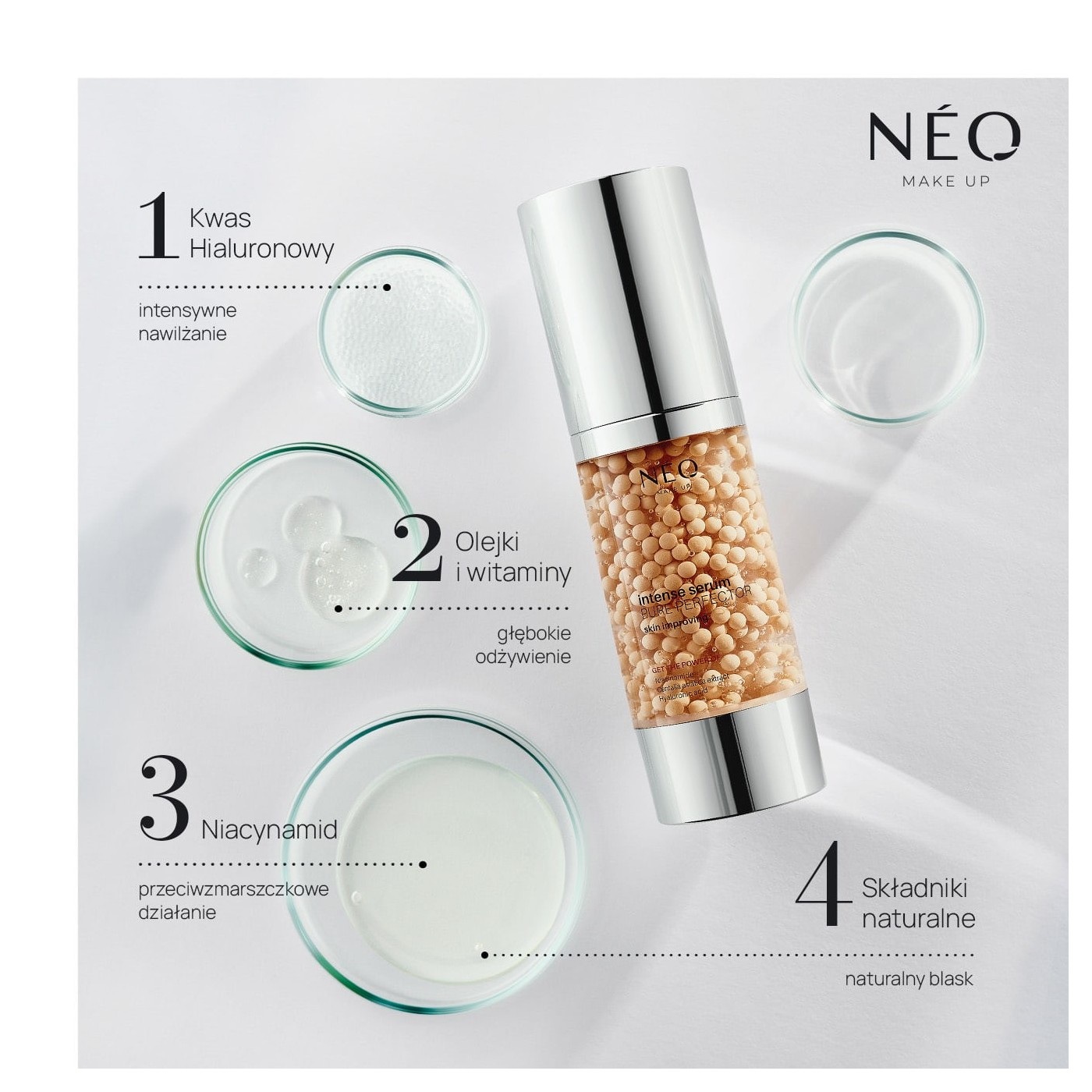 Pielęgnujący krem - baza Intense Serum Pure Perfector Pielęgnujący krem - baza Intense Serum Pure Perfector