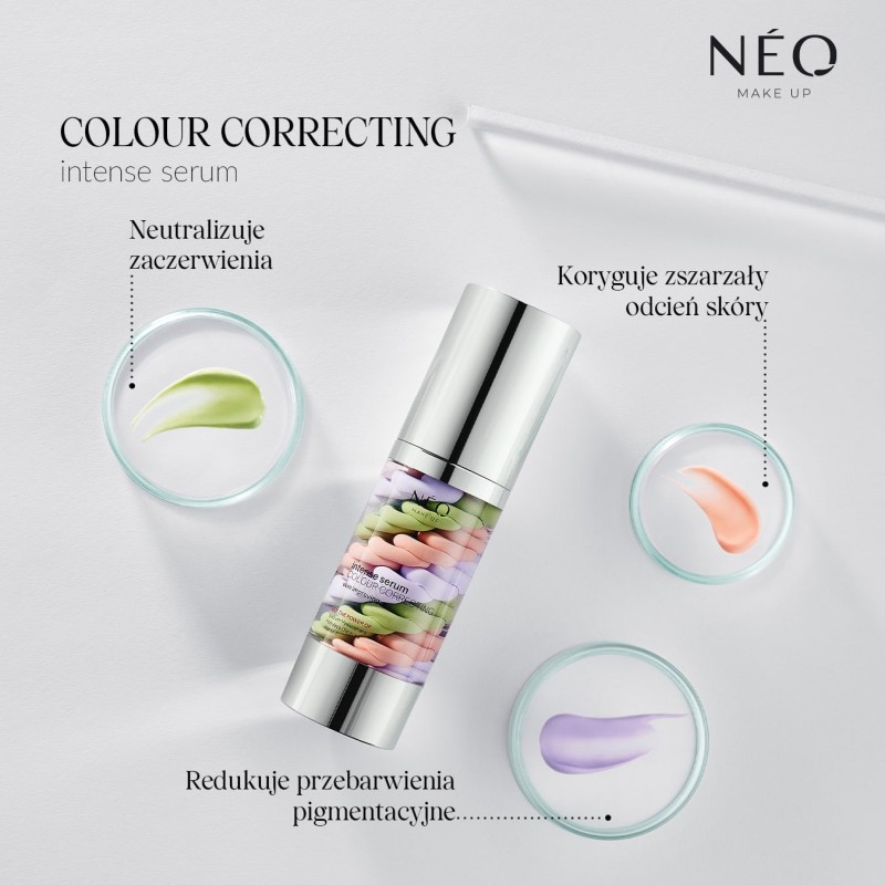 Hybrydowy krem-baza Intense Serum Colour Correcting | NEO MAKE UP Hybrydowy krem-baza Intense Serum Colour Correcting | NEO MAKE UP