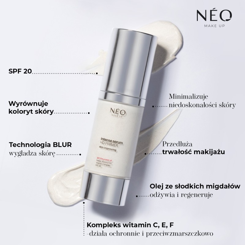 Baza tonująco-wygładzająca: HD BLURRING EFFECT | NEO MAKE UP