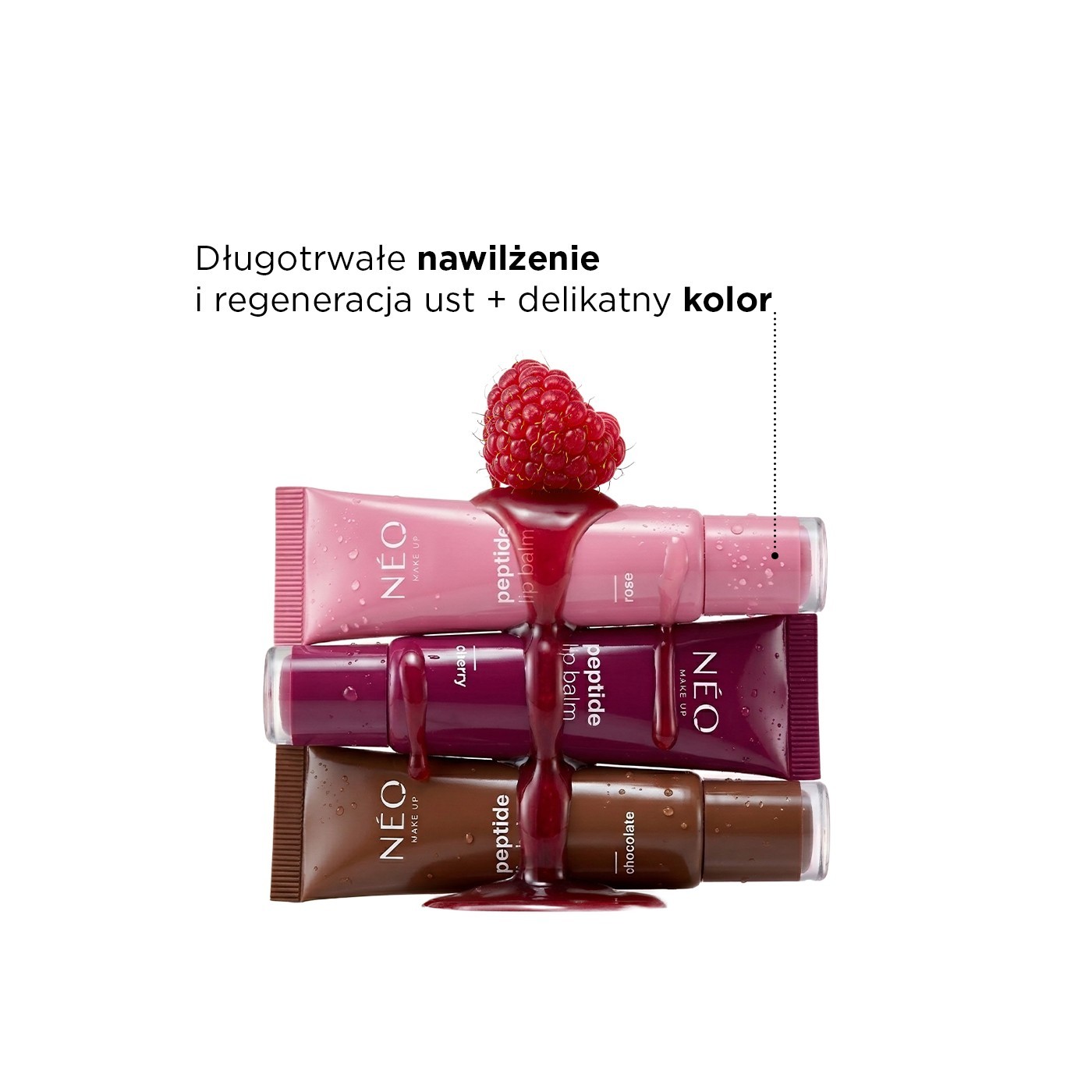 Peptydowy Balsam do Ust 02: ROSE