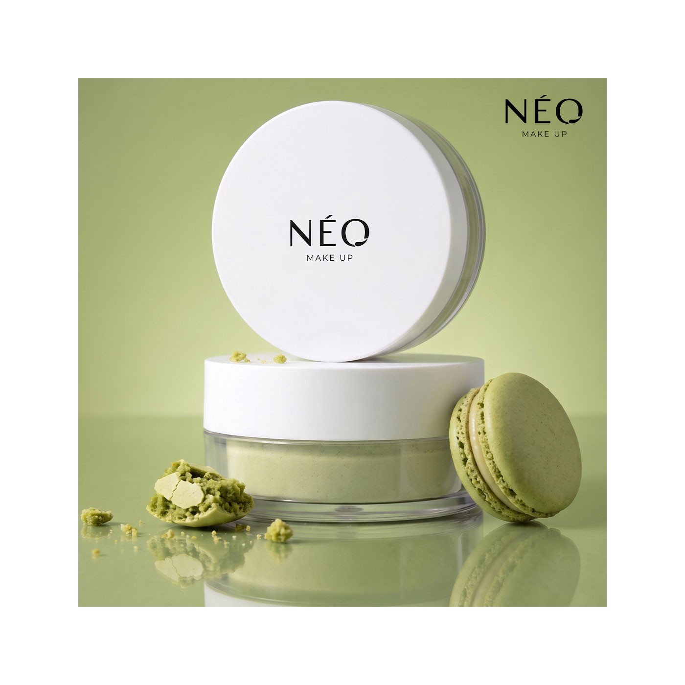 Puder matujący Matte Matcha Leaf - NEO MAKE U