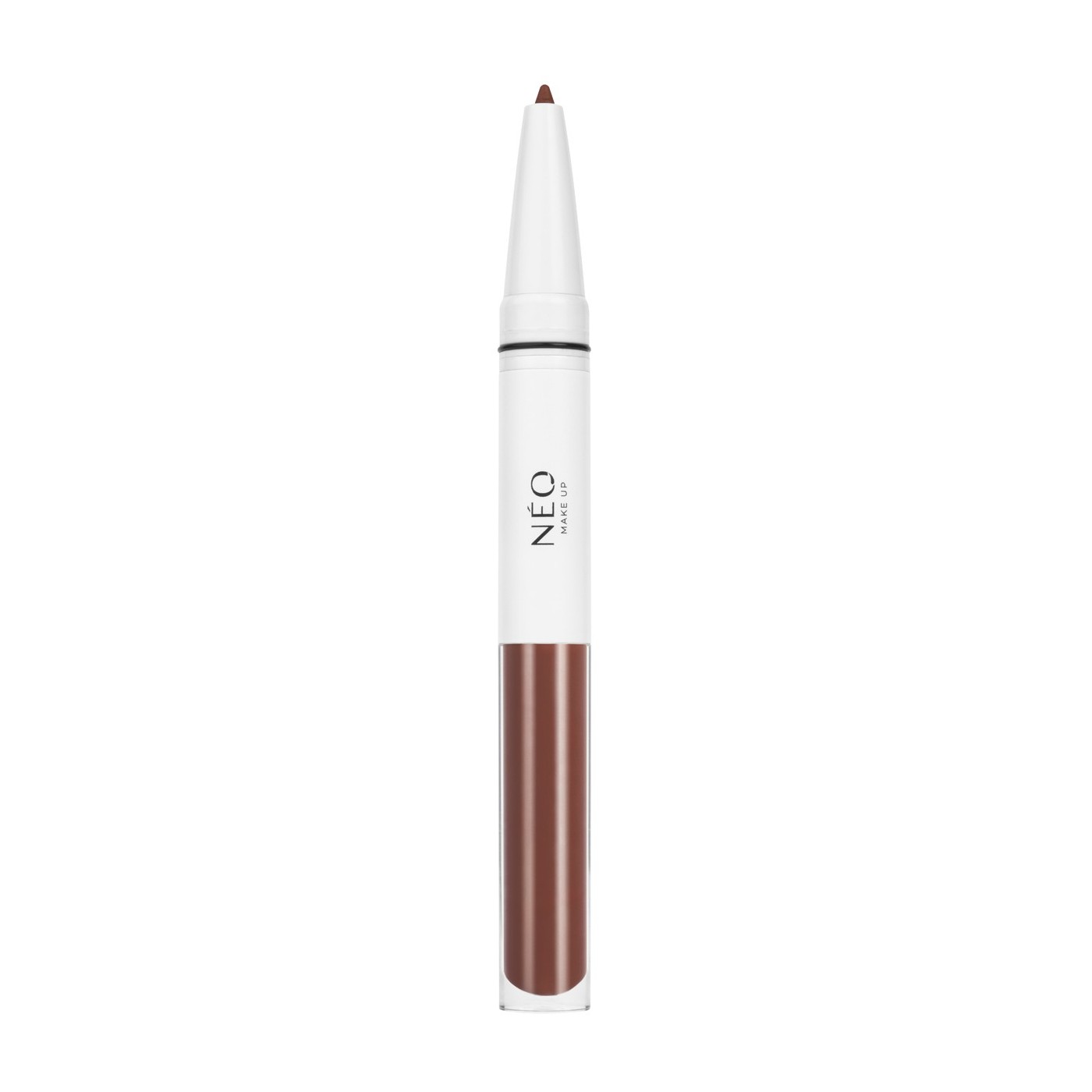 Kredka 3w1 z błyszczykiem 08 Melted Cocoa - NEO MAKE UP Kredka 3w1 z błyszczykiem 08 Melted Cocoa - NEO MAKE UP