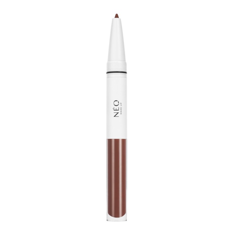 Kredka 3w1 z błyszczykiem 08 Melted Cocoa - NEO MAKE UP Kredka 3w1 z błyszczykiem 08 Melted Cocoa - NEO MAKE UP
