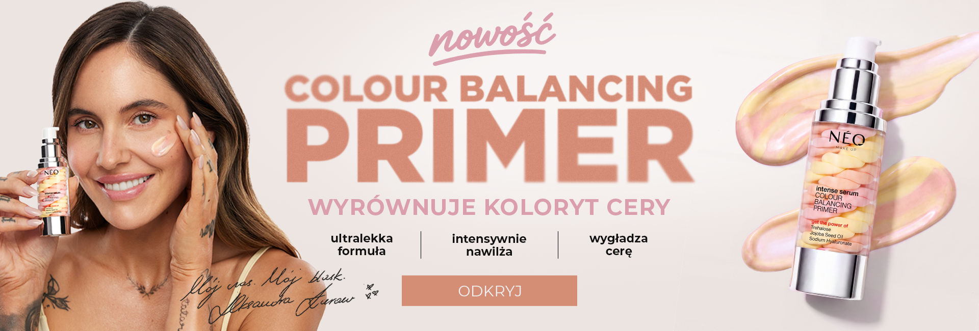 Nowość Baza Colour Balancing Primer!